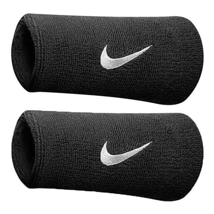 NIKE DOUBLE-WIDE WRISTBAND NEGRO